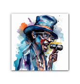 Comical Chords Caricature Canvas Art - Beyond T-shirts